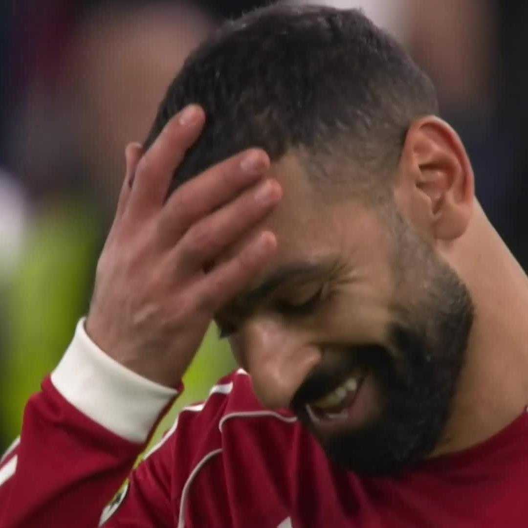 Salah cannot believe what he's just done 🤯❌ 📺 Stream #UCL on DStv: