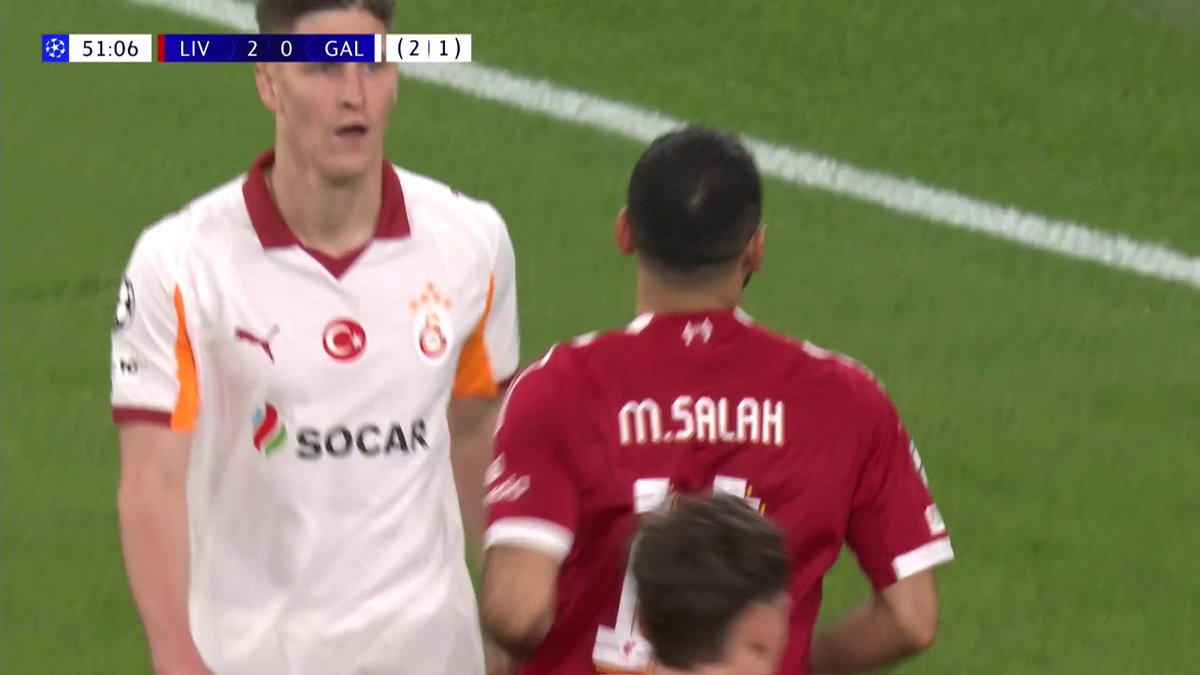 Salah with the pass, Ekitike with the finish 🔥 Liverpool double their lead on the night and lead in the tie 📺 TNT Sports &amp; discovery+ UK