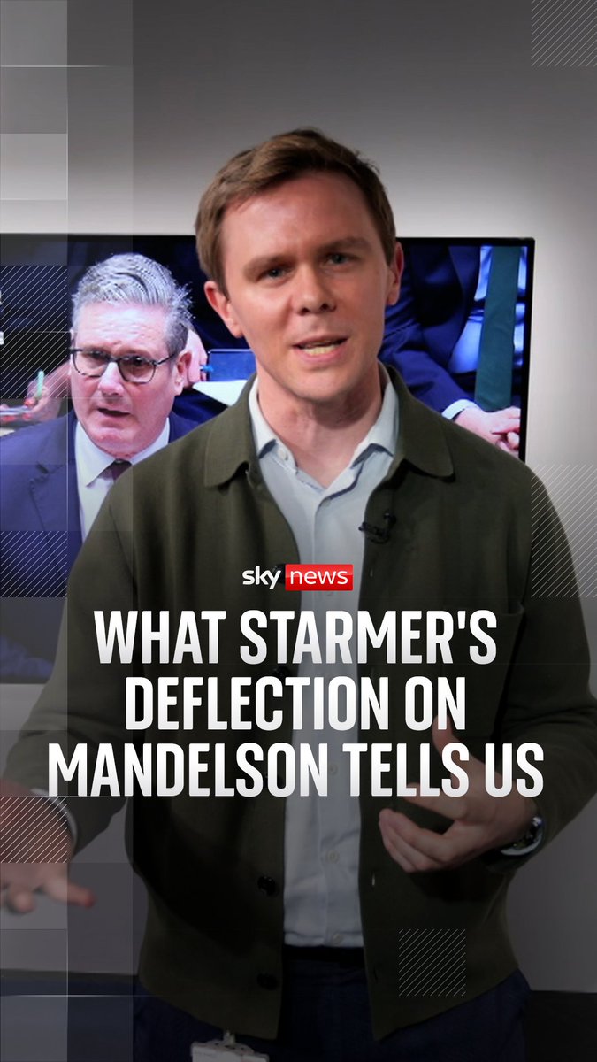 What Keir Starmer's PMQs deflection on Peter Mandelson tells us. Sky's Rob Powell takes a look at the standout moments from Wednesday's Prime Minister's Questions - with Sir Keir Starmer ducking a question on his former U.S. ambassador.