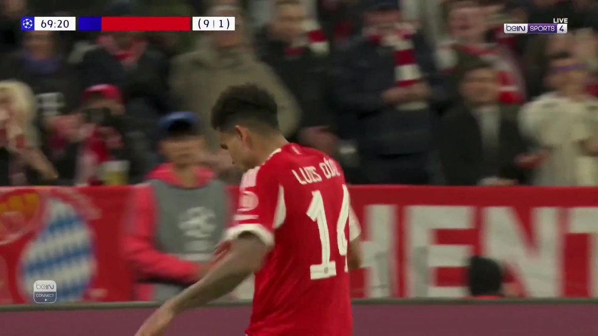 لويس دياز يضيف الهدف الرابع لبايرن ميونيخ #دوري_أبطال_أوروبا #UCL