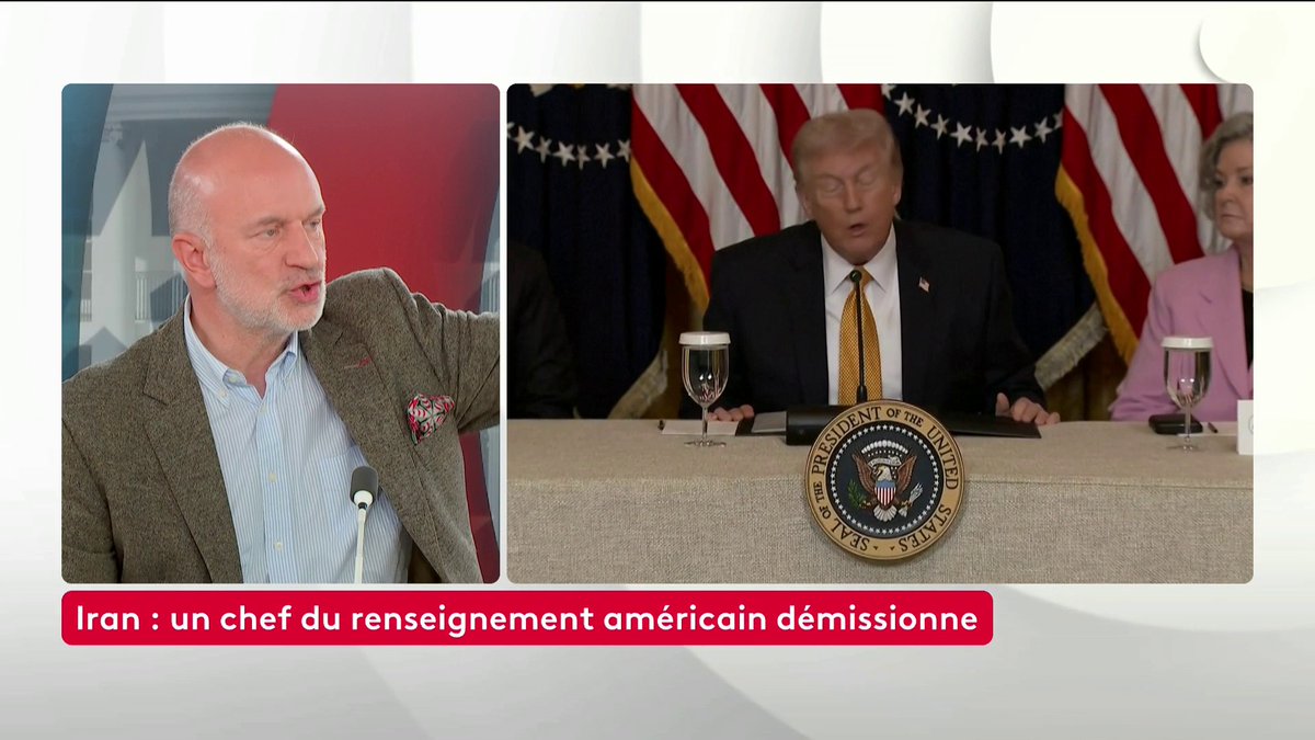 🔴 🗣️ "Pour qu'un porte-avions quitte une zone de guerre c'est qu'il y a vraiment des problèmes", note le chroniqueur Guillaume ANCEL 🌊. Endommagé par un incendie, le porte-avions USS Ford a été contraint d'interrompre sa mission. Loïc de La Mornais #SurLeTerrain #Canal16