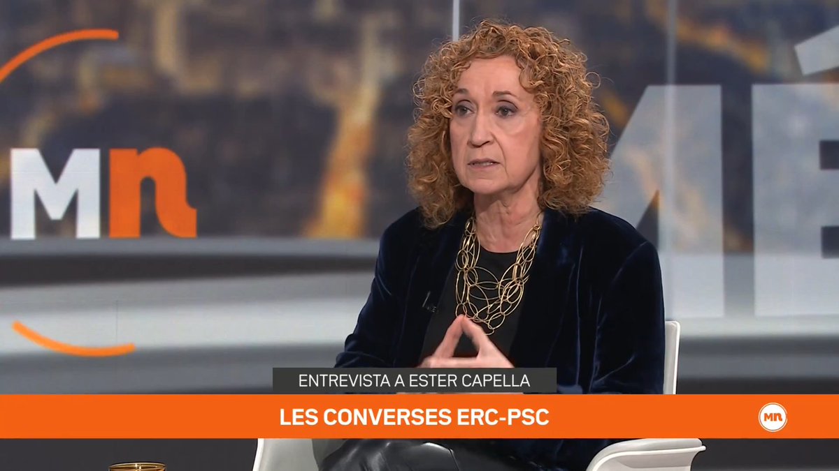 "Perquè hi hagi pressupostos s'han de complir els acords d'investidura." Ester Capella (ERC) insisteix que és important que Catalunya pugui recaptar l'IRPF i, malgrat les dificultats, insta el PSC "a fer la seva part de feina" amb el PSOE #MésNit3Cat