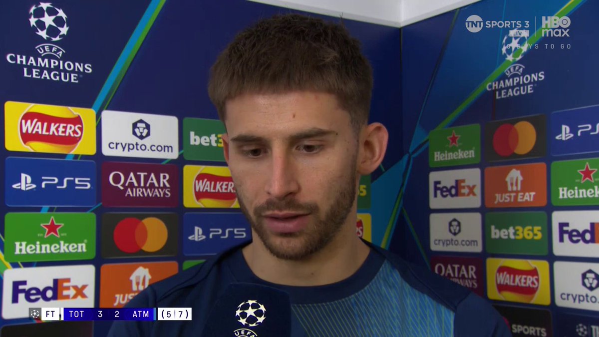 โA lot of positives to take.โ ๐ฌ Vicario reflects on Tottenham Hotspurโs win on the night but disappointment of not progressing in the Champions League. TNT Sports & discovery+ UK | Danny Jamieson