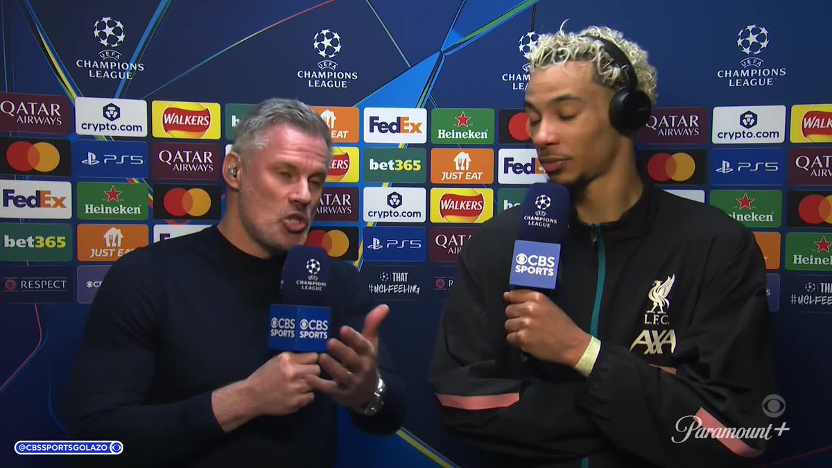 “If I have to be honest with you, yeah. I have big expectations of myself... I'm someone that trusts myself a lot.” Hugo Ekitike chats with Thierry Henry about backing himself to make it at the top level 🔝