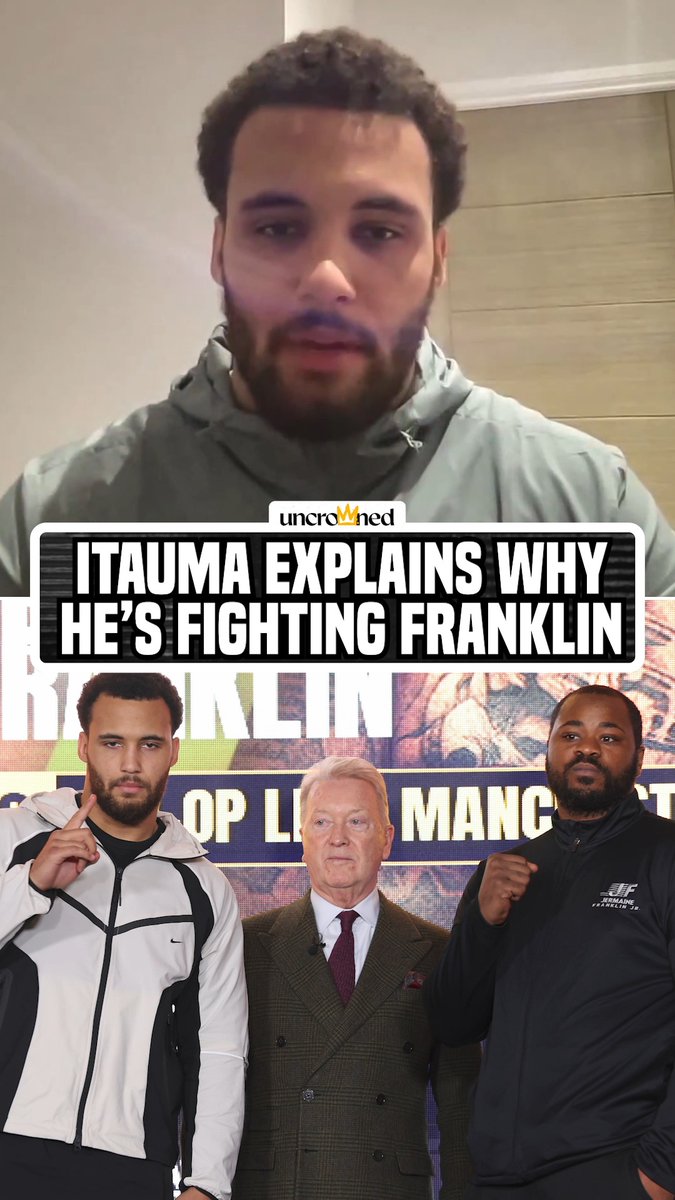 Moses Itauma wants to be the first boxer to stop Jermaine Franklin 😤 #HelwaniShow