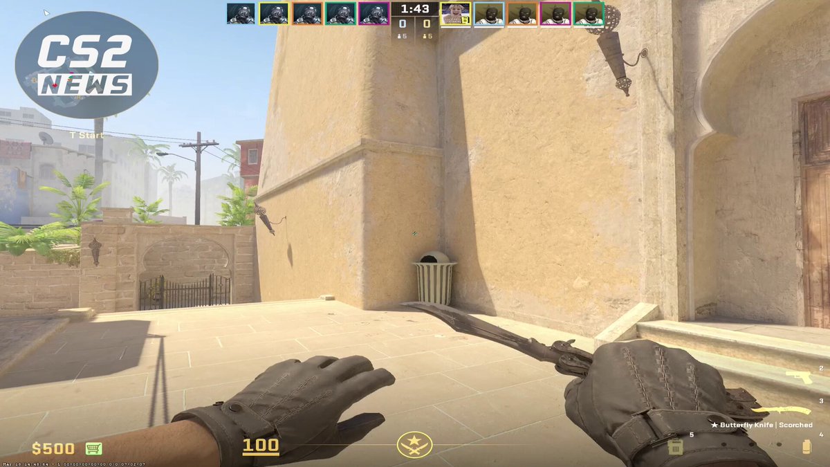 ‼️ You can now use map guides during live matches to throw smokes: it even works in Premiere mode! Small caveat: it only works for the first 5 rounds of the half.