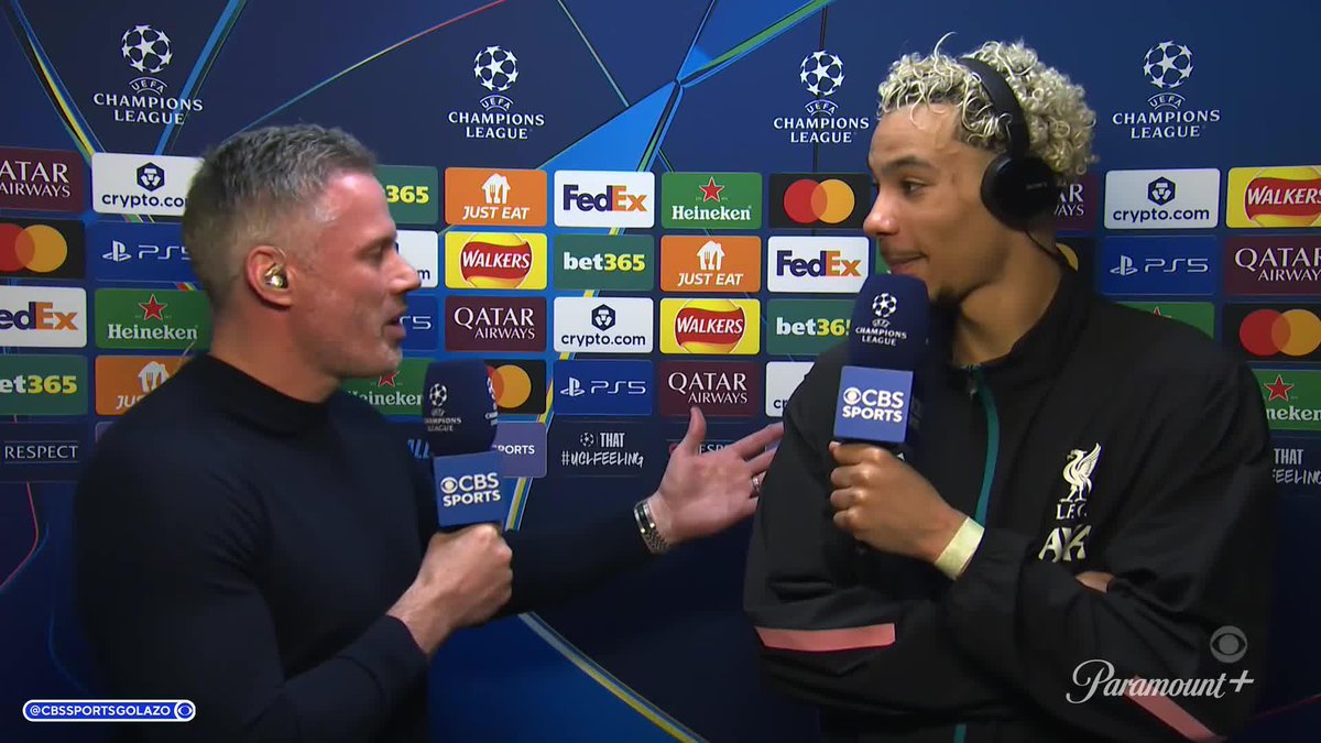 Carragher: You’re more than a goal scorer, you can go deep and go wide, do you think you can get on Henry’s level Ekitike: He is an idol to me but I can’t be Thierry Henry, I’m me and I want to write my own story MENTALITY 🐐