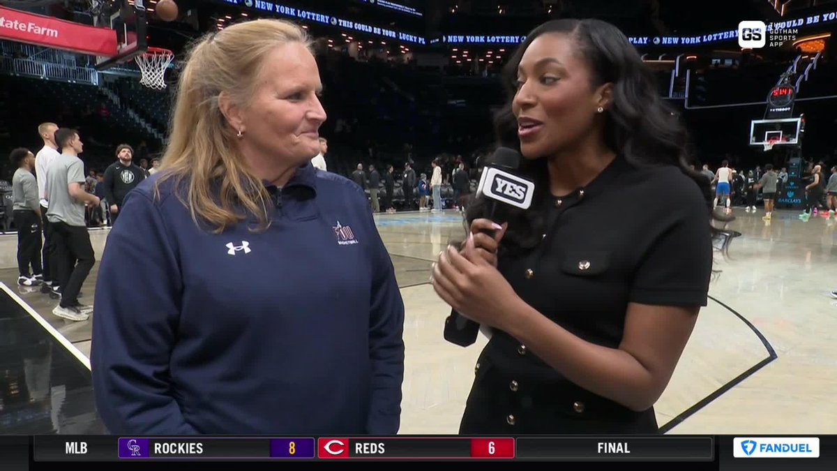 After leading FDU's women's basketball team to another undefeated season, Stephanie Gaitley tells Meghan Triplett what will be key for her and her team to have success in the tournament. Watch and Stream #NETSonYES LIVE: