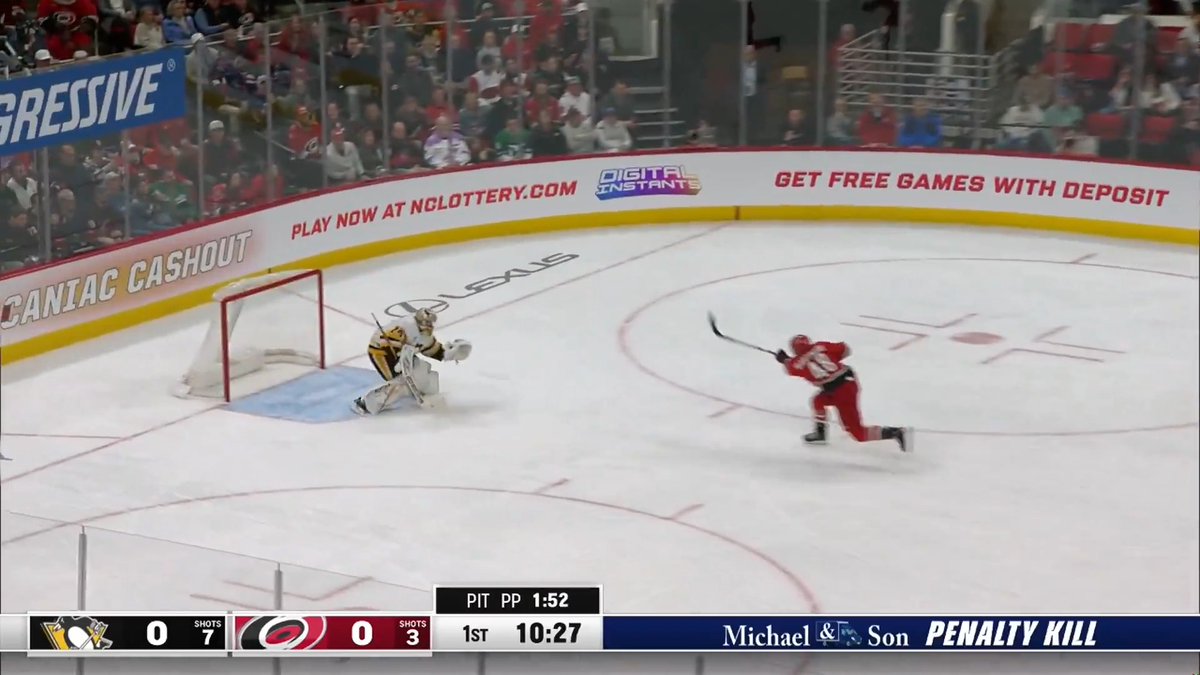 JORDAN MARTINOOK SHORTHANDED 🌪️ What a beautiful play that was!