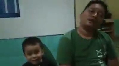 Father and Son recite Surah Al-Kahf together.