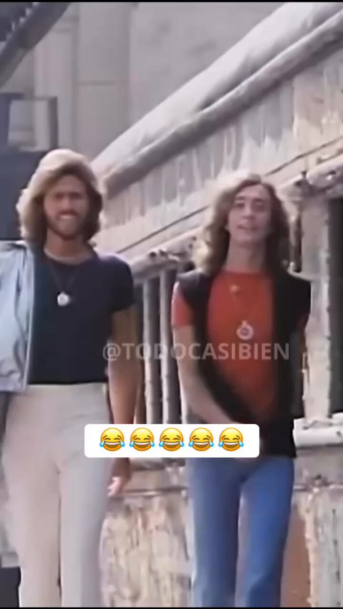 Bee Gees without music hit different 🤣