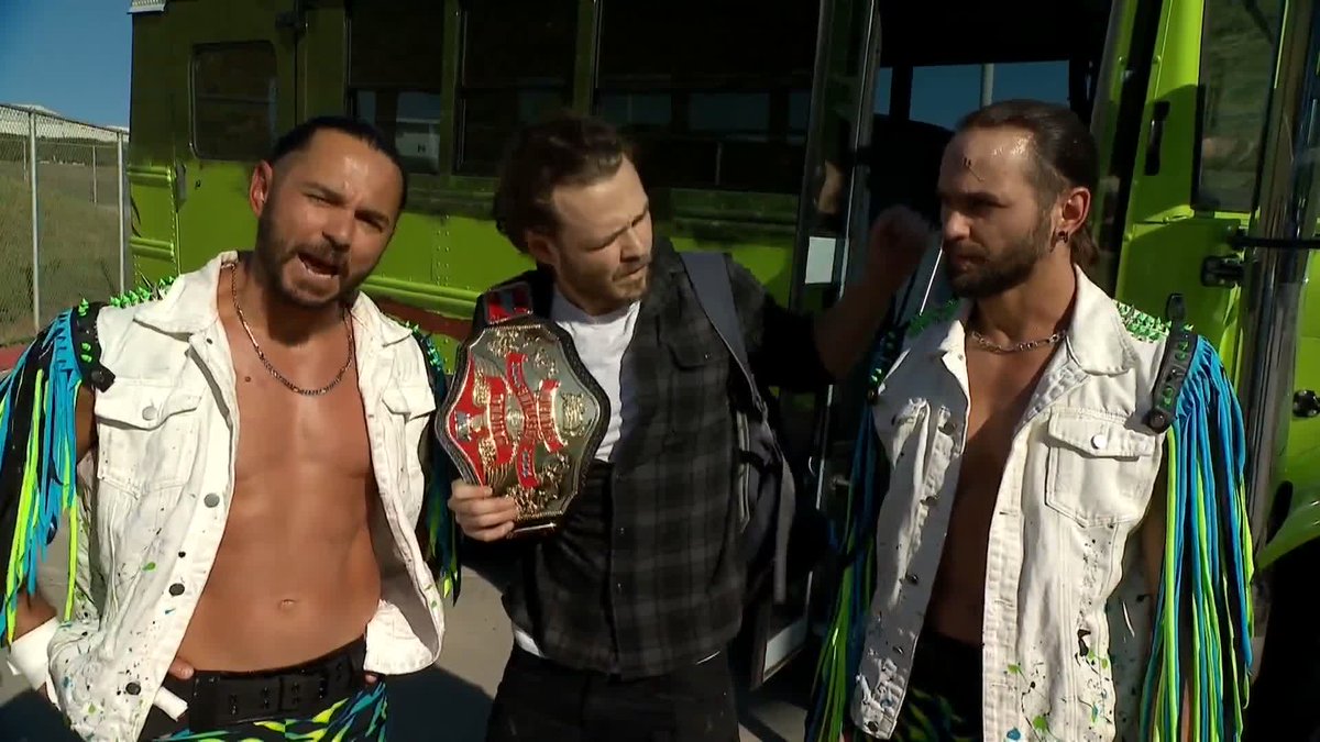 Bags are packed, Jurassic Express is fueled, the squirrel is fed, and the newly crowned #AEW National Champion Jack Perry and the Matt & Nick Jackson are ready for Dynamite! Watch #AEWDynamite LIVE on TBS & HBO Max