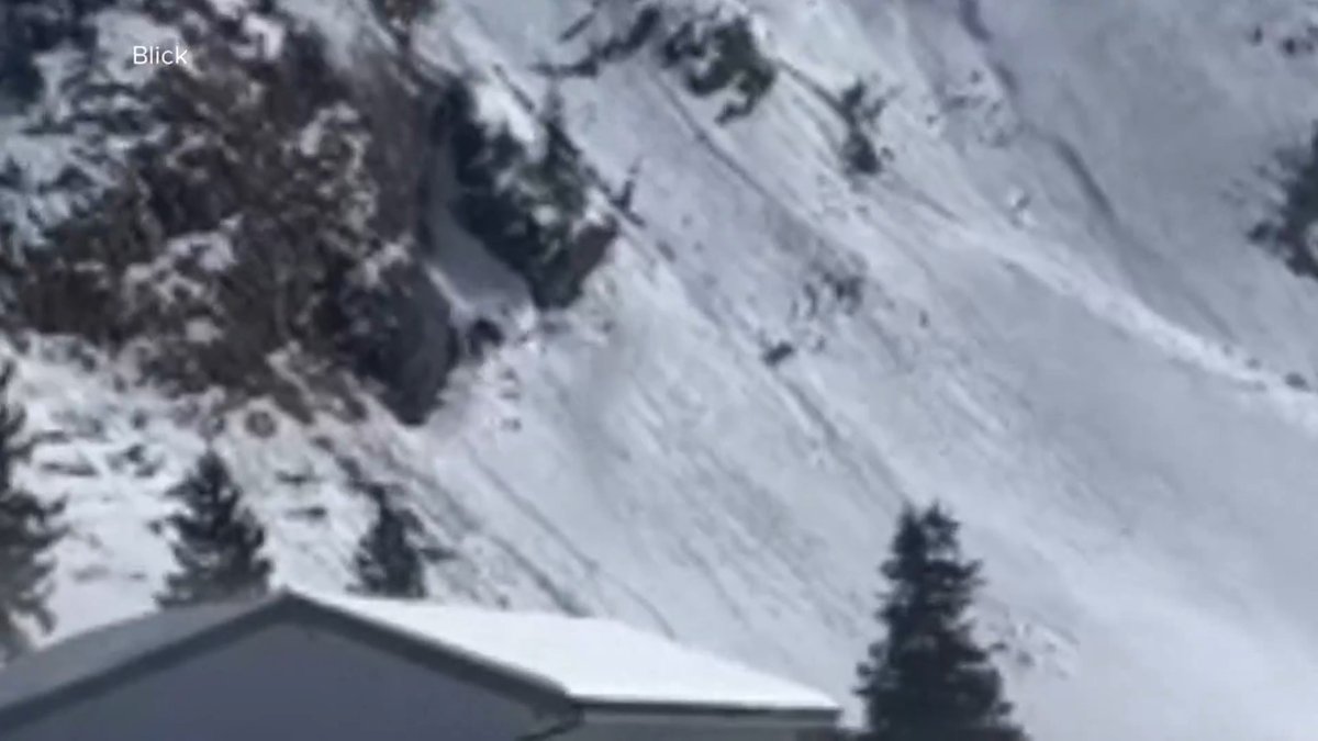 A gondola at a popular ski resort in the Swiss Alps broke loose from its cable and tumbled down a mountain, killing a 61-year-old woman. Other gondolas were evacuated and operations on the mountain were suspended due to high winds. David Muir reports.