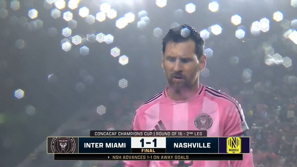 NASHVILLE SEND MESSI AND MIAMI HOME 🫨 Nashville SC are on their way to the CONCACAF Champions Cup quarterfinals 👏
