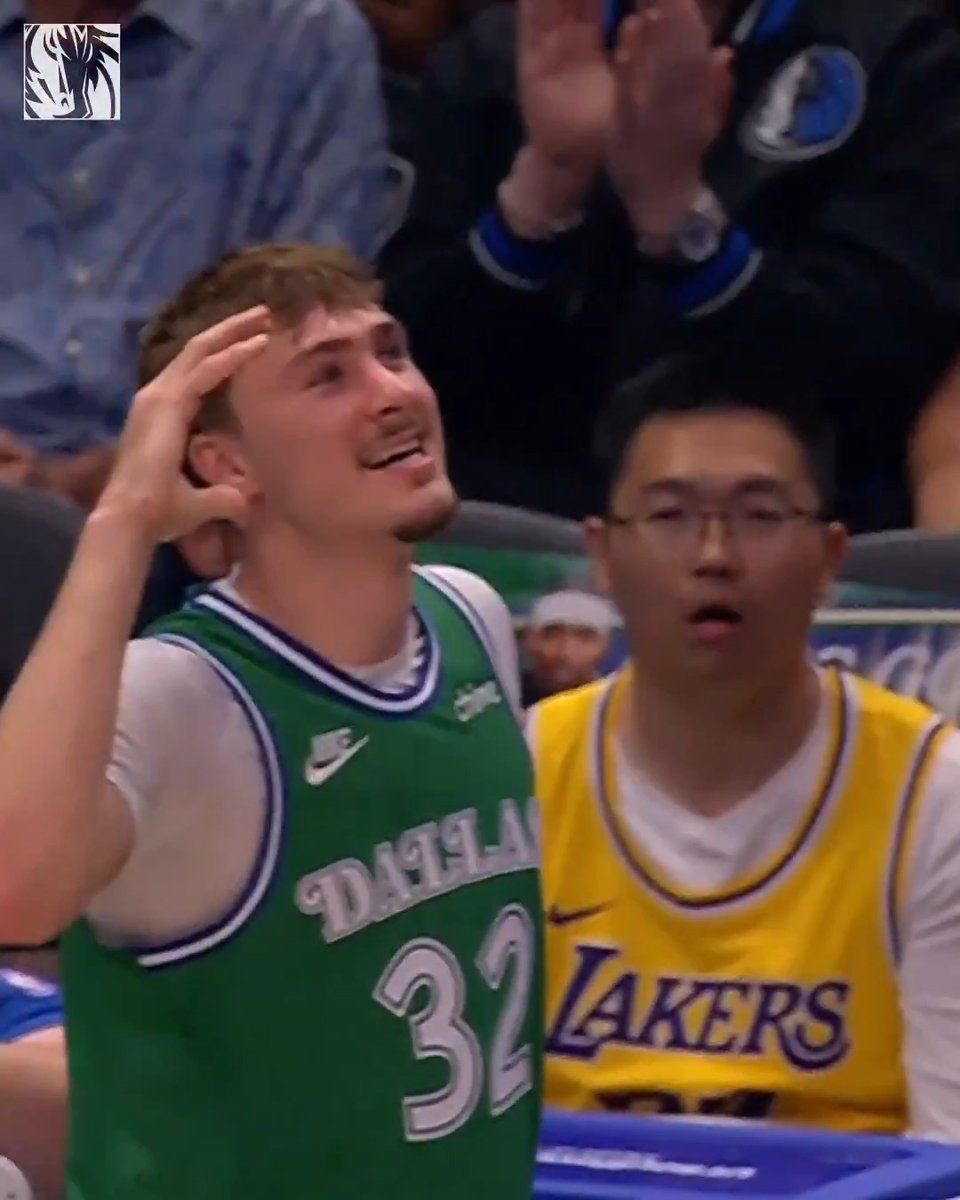 Coop was lovin' the Klay scoop 🤌 📺: WFAA &amp; KFAA