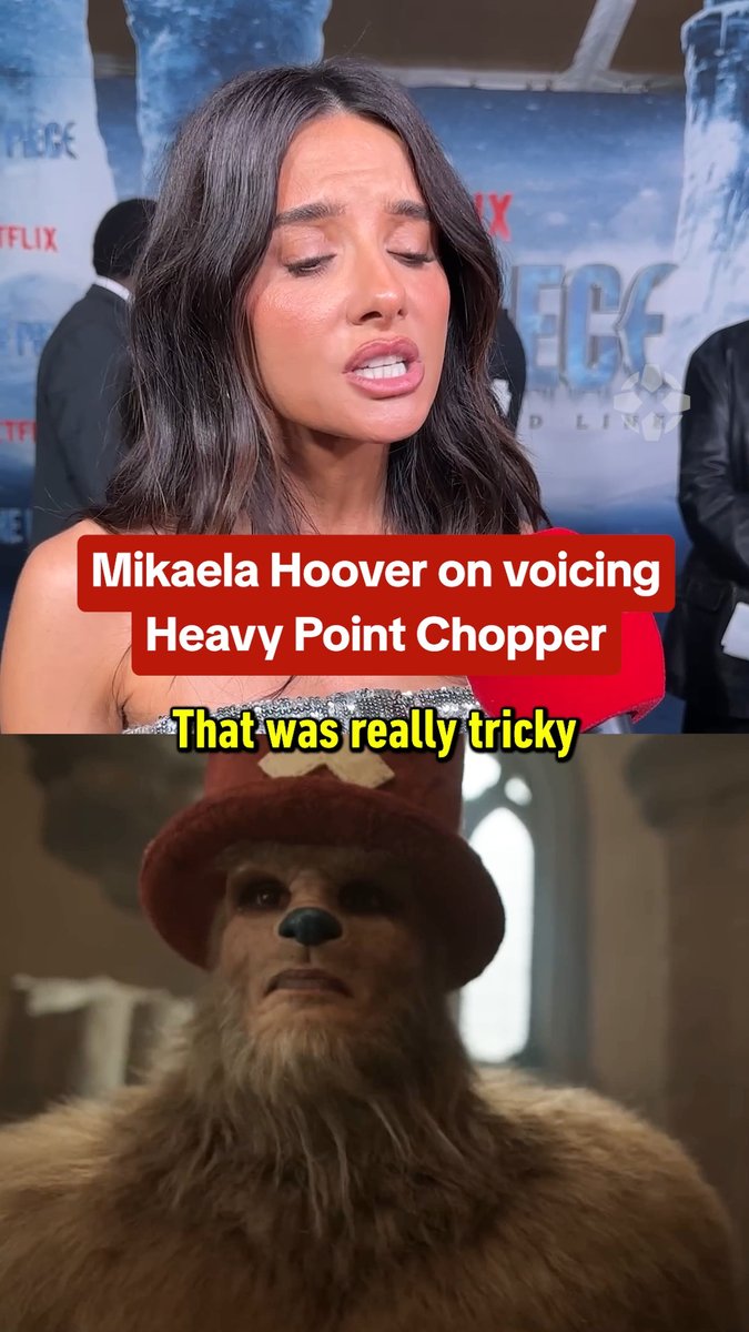 One Piece's Mikaela Hoover on the unconventional way she voiced Heavy Point Chopper: