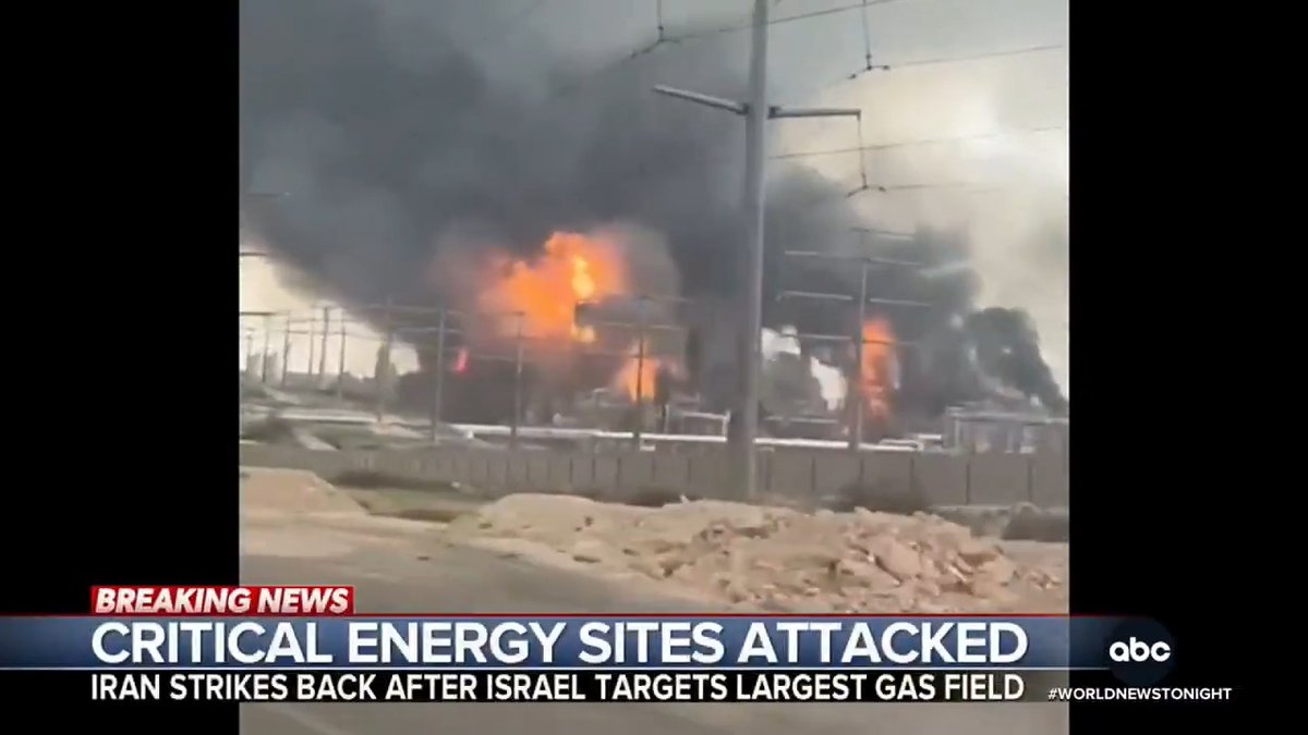 After Israel targeted the world’s largest gas field in Iran, the backbone of the country’s energy sector, Iran retaliated with a furious missile barrage – striking the world’s largest liquefied natural gas terminal in Qatar. James Longman reports.