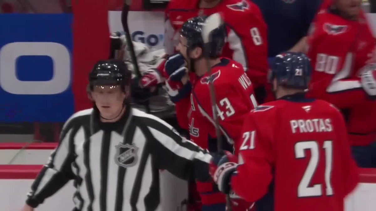 Tom Wilson doing what Tom Wilson does best