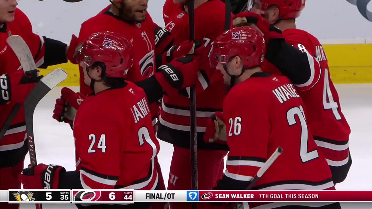 AHO FINDS WALKER WHO ROCKETS IT HOME IN OT 🔥🚨