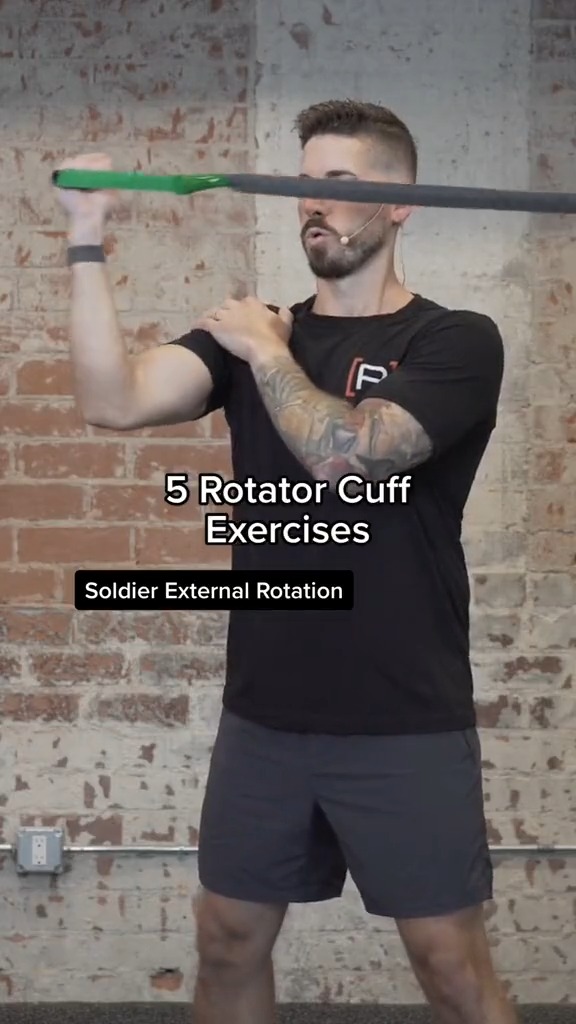 The rotator cuff is extremely vital to dynamic shoulder joint stability, as they are the only muscles that directly span the glenohumeral joint. Clinicians! Find all of these exercises and more on our HEP builder: