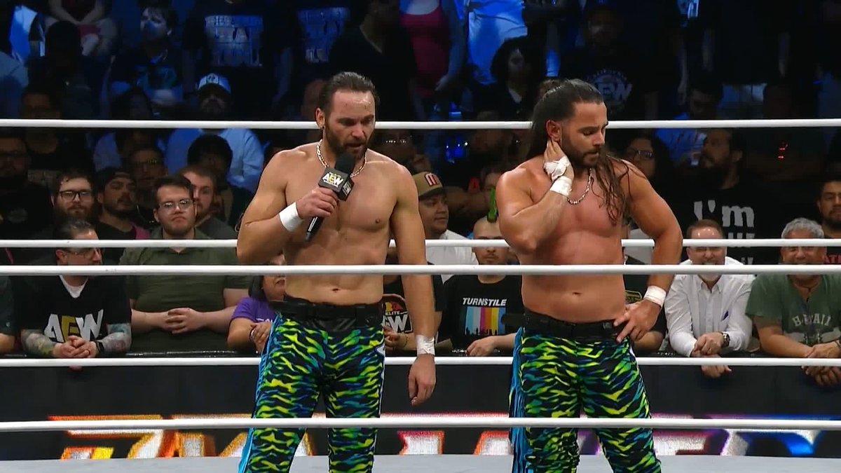 The @YoungBucks may be down after #AEWRevolution, but they're not out! Watch #AEWDynamite LIVE on TBS & HBO Max