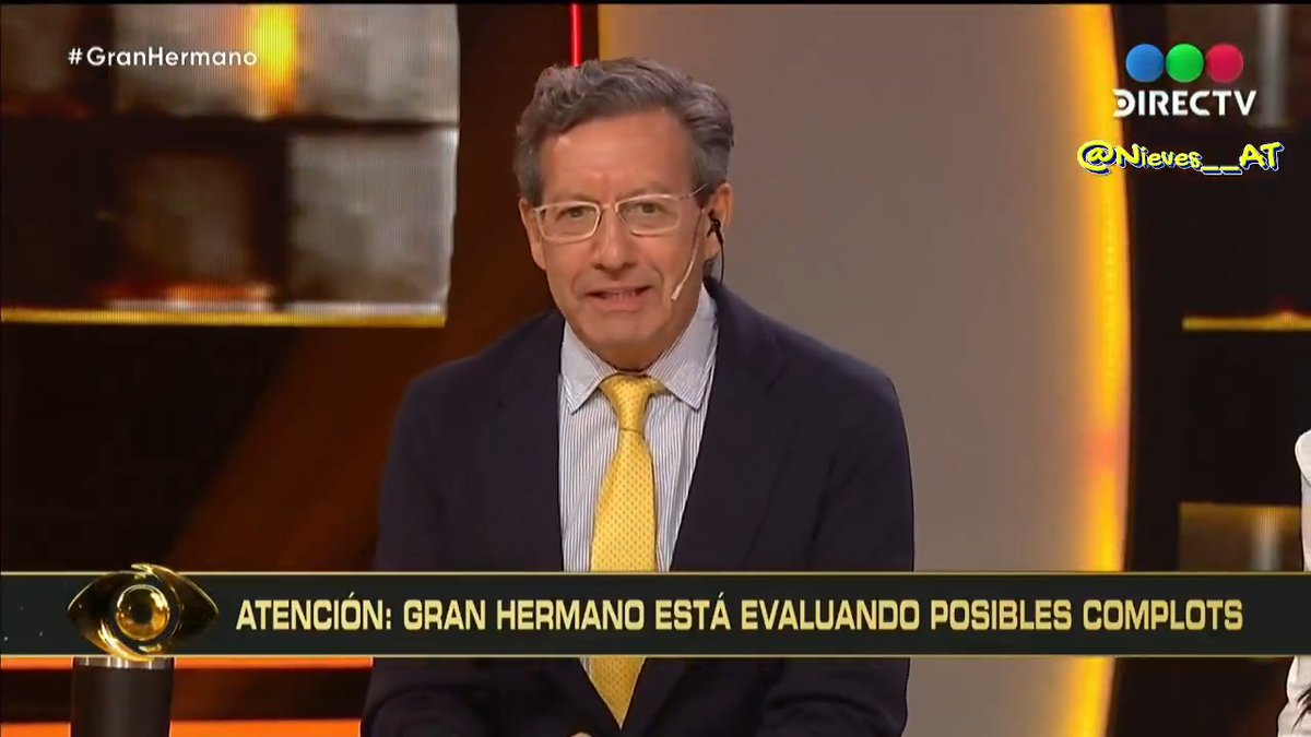 Pues el único sensato en todo el panel, si permiten complotar no pueden anular el complot. #GranHermano #GranHermanoAr