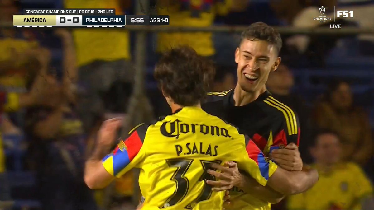 Raphael Veiga segue melhorando seus números: assistência na partida do América-MEX