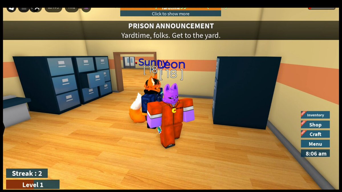 Me and sunny playing Prison Life condo👮. Later, the whole entire server left and we had the entire game to ourselves😉💞. #gayrr34 #robloxprisonlife #rr34gay #robloxsex