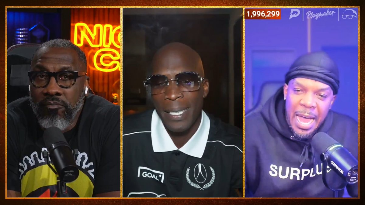 Iso Joe pulls up on Ocho after he was left hanging at the Hawks game Monday night. Get your popcorn ready cause it's on SIGHT 👀🥊🍿 shannon sharpe | Chad Johnson | isojoe | #Nightcap