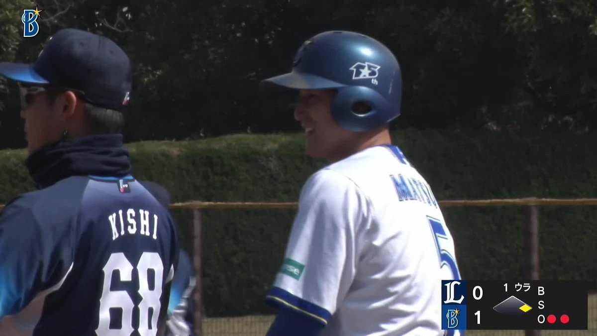 4番 キャッチャー 「打てる捕手」松尾汐恩 先制となるタイムリー! ⚾DeNAvs西武(ファーム) #baystars #だったらDAZN DAZNならオープン戦も見られる📱 ✔ 月々2,300円(年間プラン・月々払い) ✔ 初月無料キャンペーン中(〜4/19まで) ▶ 視聴はこちら