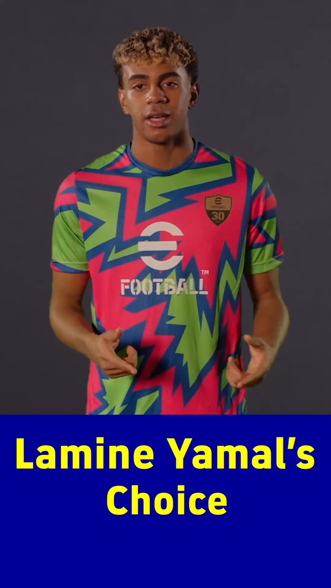 ／ 本日「Lamine Yamal's choice」が登場！ ＼ eFootball™ のアンバサダーであるラミン ヤマル選手が 「一緒にプレーしたい」レジェンド6名を選定！ その中から、ヤマル選手自身が選んだ3名が本日よりゲーム内に登場します。 ヤマル選手が一緒にプレーしたいレジェンドとは...? #イーフト
