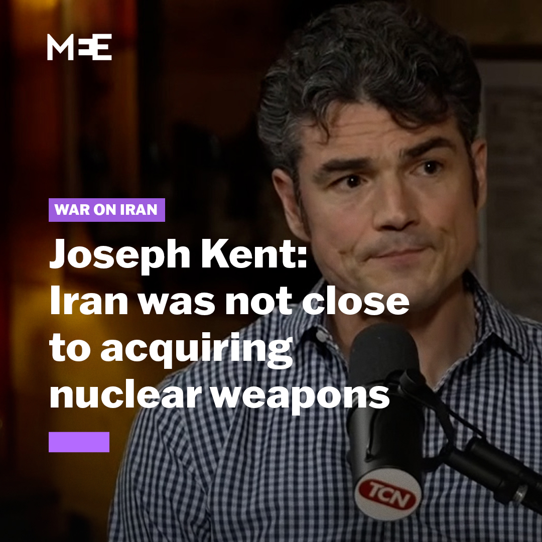 “Iranians have had a religious ruling, a fatwa, against actually developing a nuclear weapon since 2004.” Speaking with Tucker Carlson, former US counterterrorism chief Joseph Kent explained that Iran was not on the verge of obtaining nuclear weapons