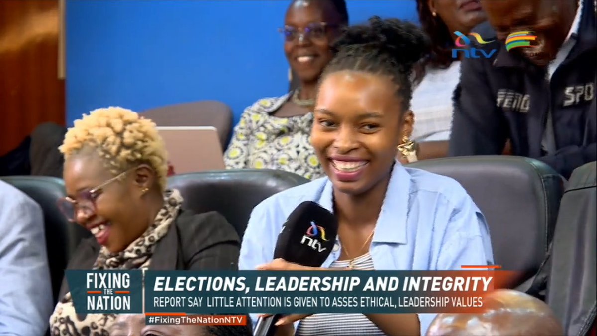 Jane Njeri: As a young and unemployed person, I cannot refuse to take campaign money, regardless of its source. I will take your money, but I will not vote for you. #FixingTheNationNTV Nation FM Eric Latiff @officialjmbugua #moneyandpoliticsKE