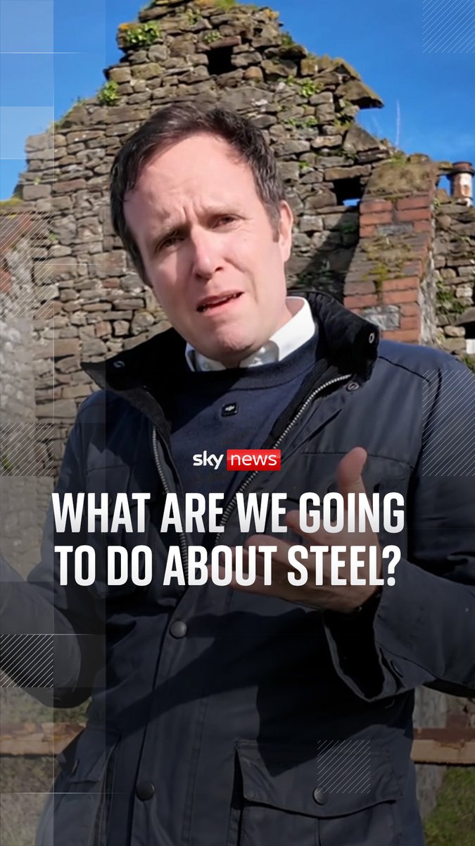 A new government strategy will introduce new protections for Britain's steel sector, slashing quotas on imports of many products overseas - but duties outside those caps will be raised to 50%. Sky's Ed Conway explains ⬇️