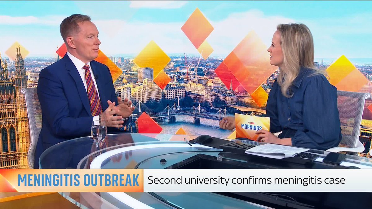 Minister for Trade Chris Bryant tells Sophy Ridge what he experienced when he contracted viral meningitis when he was 21. He also highlights the difference between viral and bacterial cases.
