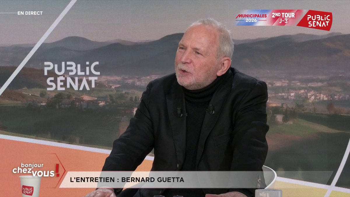 Municipales 2026 : “Quand je vois que, à Paris, nous soutenons Madame Dati, qui est soutenue par l’extrême-droite, je le regrette profondément”, déclare le député européen Bernard Guetta (Renew). #BonjourChezVous