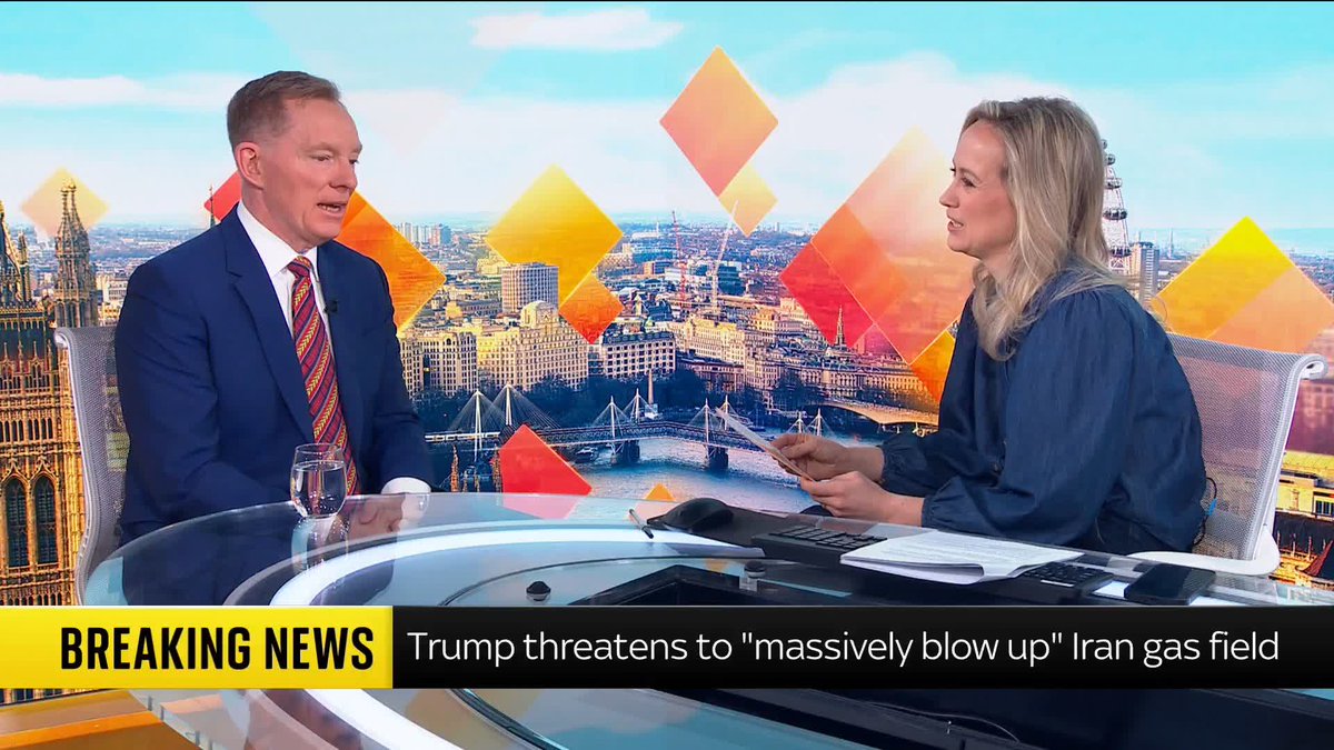 🗣️ 'Did Trump have a plan before striking Iran?' - Sophy Ridge 🗣️ 'I don't think there was a plan... or if there is one, it is changing every single day.' - Minister for Trade Chris Bryant