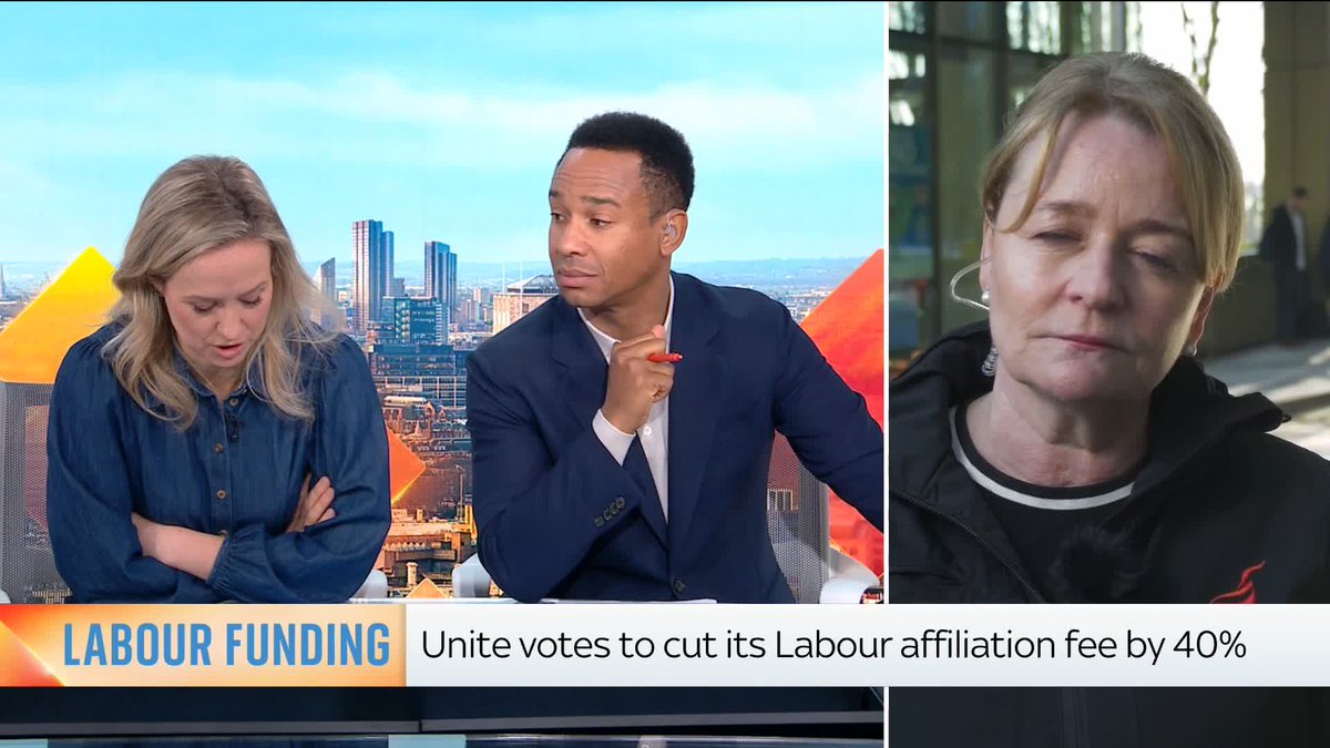 General Secretary at Unite, Sharon Graham, tells Sophy Ridge she predicts Labour will be "decimated" in the May elections, which will cause a move to change the party's leader.