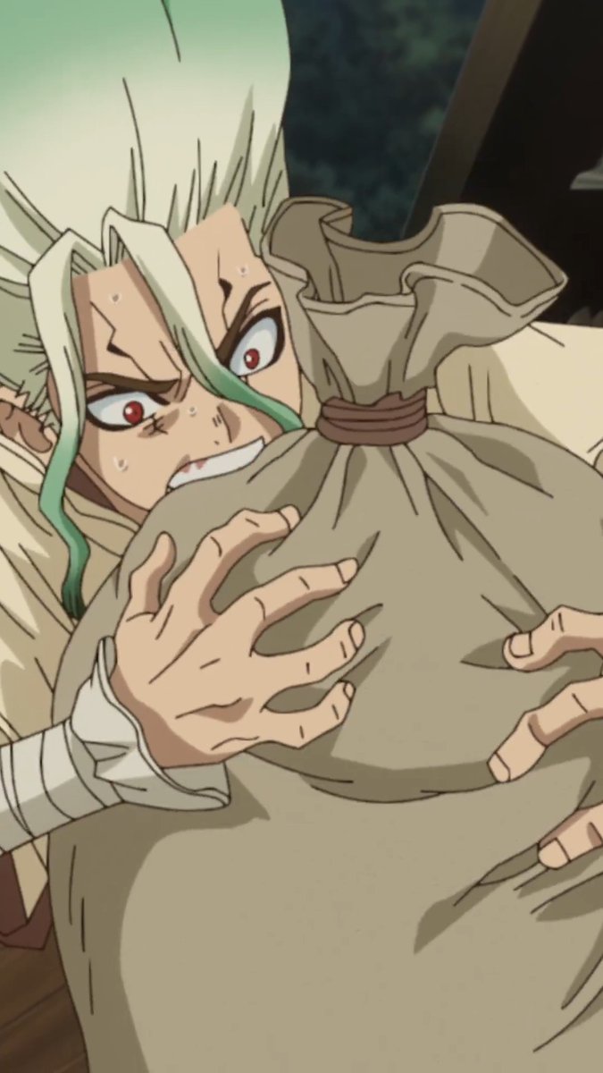 ／ 『Dr.STONE SCIENCE FUTURE』 第3クール初回放送まであと1⃣4⃣日！ ＼ 名シーンプレイバック🎬 第8話「LOCK ON」より ― ダイラタンシー流体 ― 最終クールは2026年4月2日放送！ そのほか名シーンは TikTokでも公開中！▶ #DrSTONE