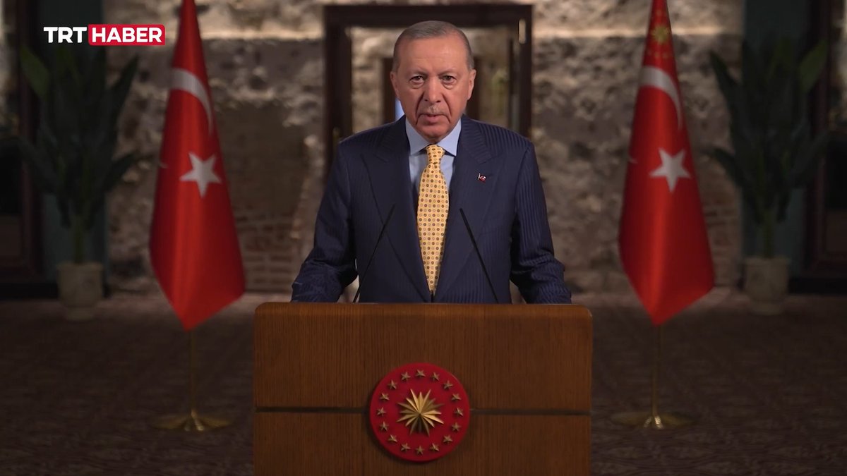 🔴 Cumhurbaşkanı Erdoğan, Ramazan Bayramı dolayısıyla video mesaj yayımladı.
