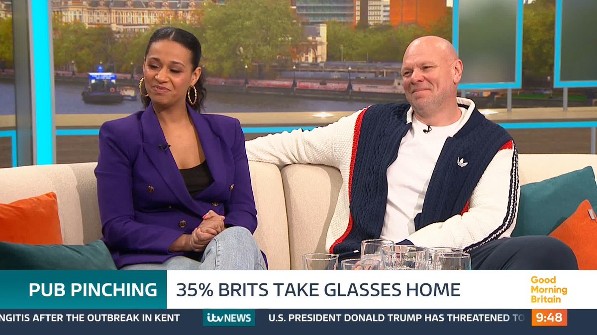 You might consider this a victimless crime, but exclusive new research reveals 35% of Brits admit taking a glass home from the pub in the past year. Brewer Jaega Wise and chef Tom Kerridge debate the issue.