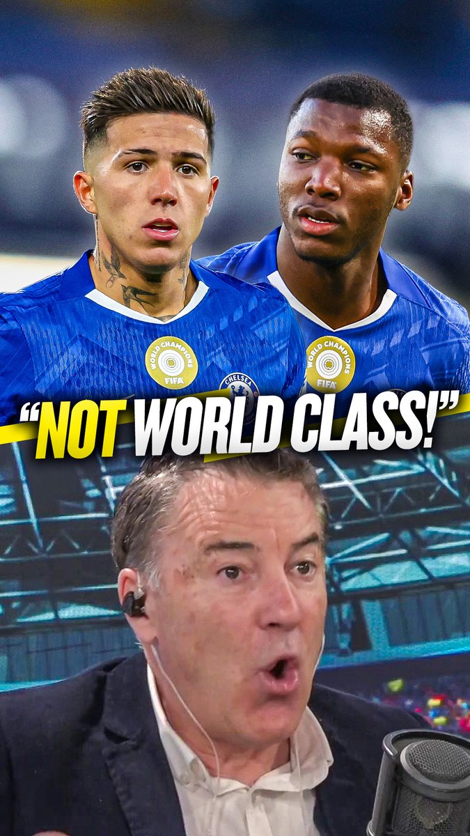 🌍 "Name me a world class player! Cole Palmer is the only one!" ⛔️ "Caicedo is a good player, but I don't think he gets in #AFC's team!" Dean Saunders insists #CFC's squad is full of "duds" and not good enough to win trophies long-term! ❌