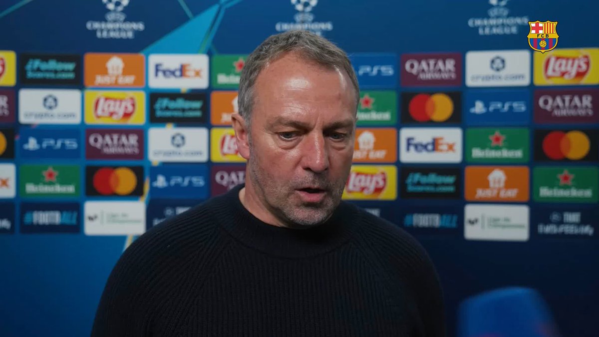"𝗧𝗵𝗲 𝗮𝘁𝗺𝗼𝘀𝗽𝗵𝗲𝗿𝗲 𝘄𝗮𝘀 𝘂𝗻𝗯𝗲𝗹𝗶𝗲𝘃𝗮𝗯𝗹𝗲" 🎙️ - Hansi Flick -