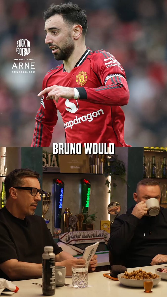 "I think Bruno's a good player, BUT..." 😅 Bruno Fernandes in an all-time Man United XI? 🐐