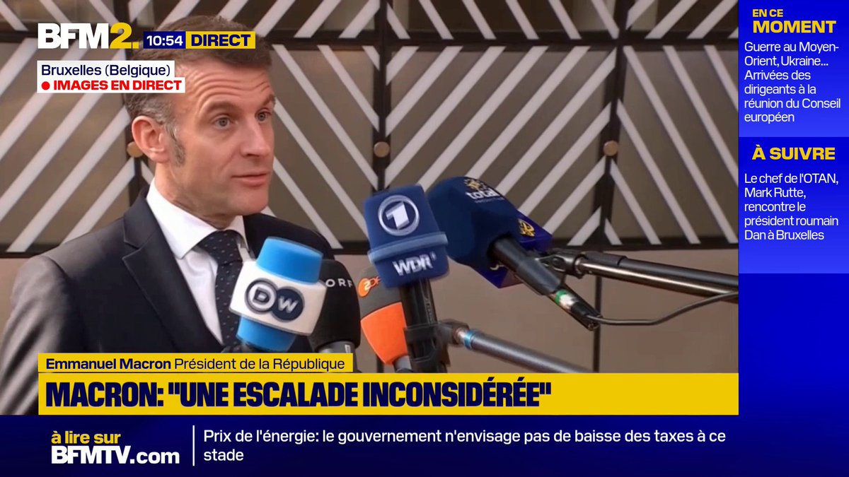 Avion de combat européen: Emmanuel Macron annonce une "mission de rapprochement" entre Airbus et Dassault #BFM2