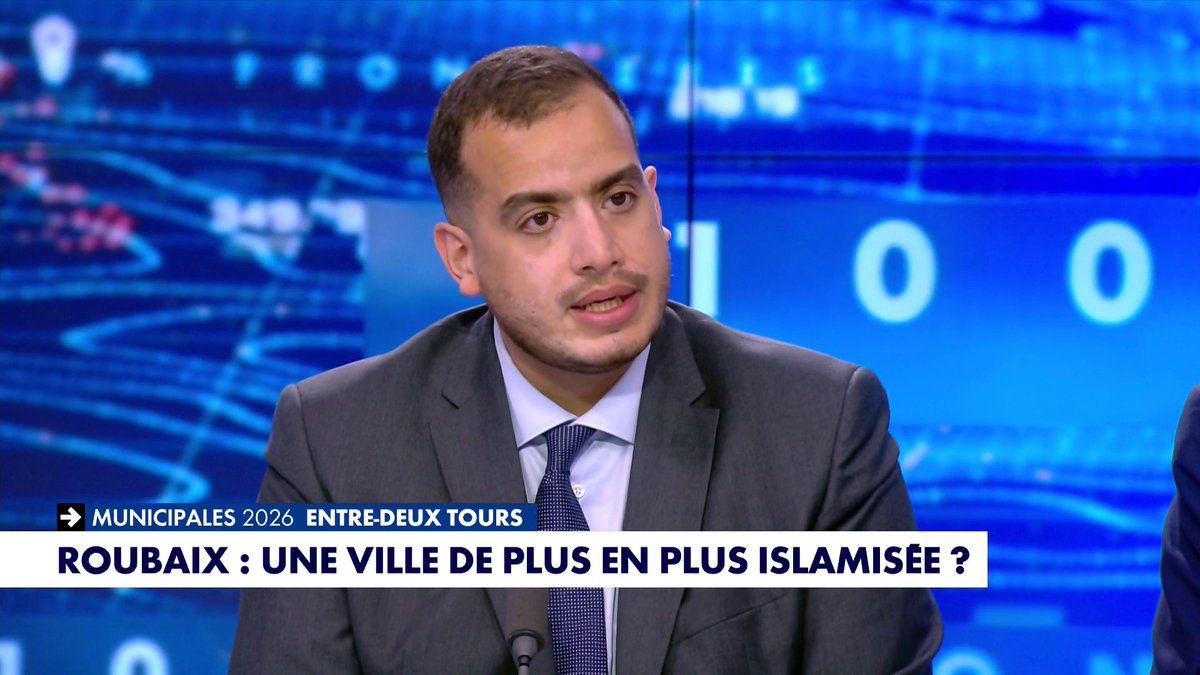Le juriste Amine Elbahi inquiet : «Aujourd'hui, la ville de Roubaix n'est pas seulement aux mains des islamistes, mais elle sera, dimanche, très probablement aux mains de LFI» dans #100Frontières Toute l'info est à retrouver sur