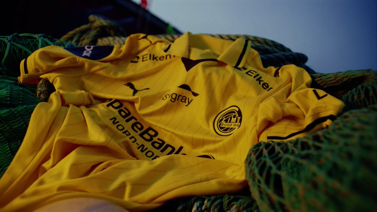 A nova camisola principal do Bodø/Glimt é uma homenagem a todos os seus adeptos: os de longa data no norte da Noruega e os que chegaram agora por todo o mundo.