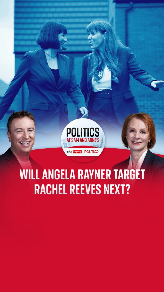After attacking the home secretary's immigration reforms, will Angela Rayner set her sights on the chancellor? Sam Coates Sky and @AnneMcElvoy discuss whether the City will buy into her message and vision. 🎧 Listen to #PASAA in full ➡️