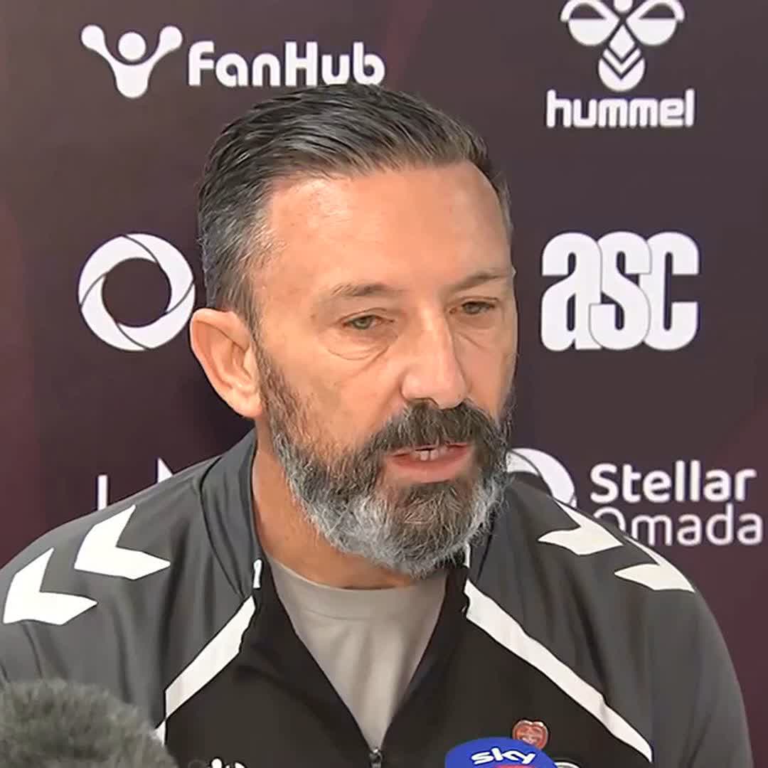 🗣️ "Surprised? Probably not. Disappointed? Absolutely." 🗣️ "The only opinion that matters is Steve's, but that doesn't mean to say I think he is right." Derek McInnes on Scotland head coach Steve Clarke not selecting any Hearts players for his latest squad ⤵️