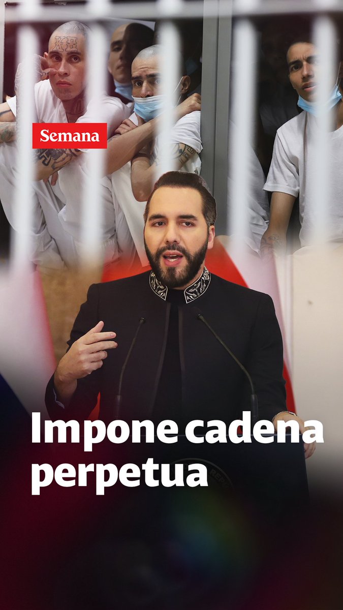 El presidente de El Salvador, Nayib Bukele, presentó una reforma constitucional para establecer cadena perpetua contra homicidas, violadores y terroristas. Los detalles.